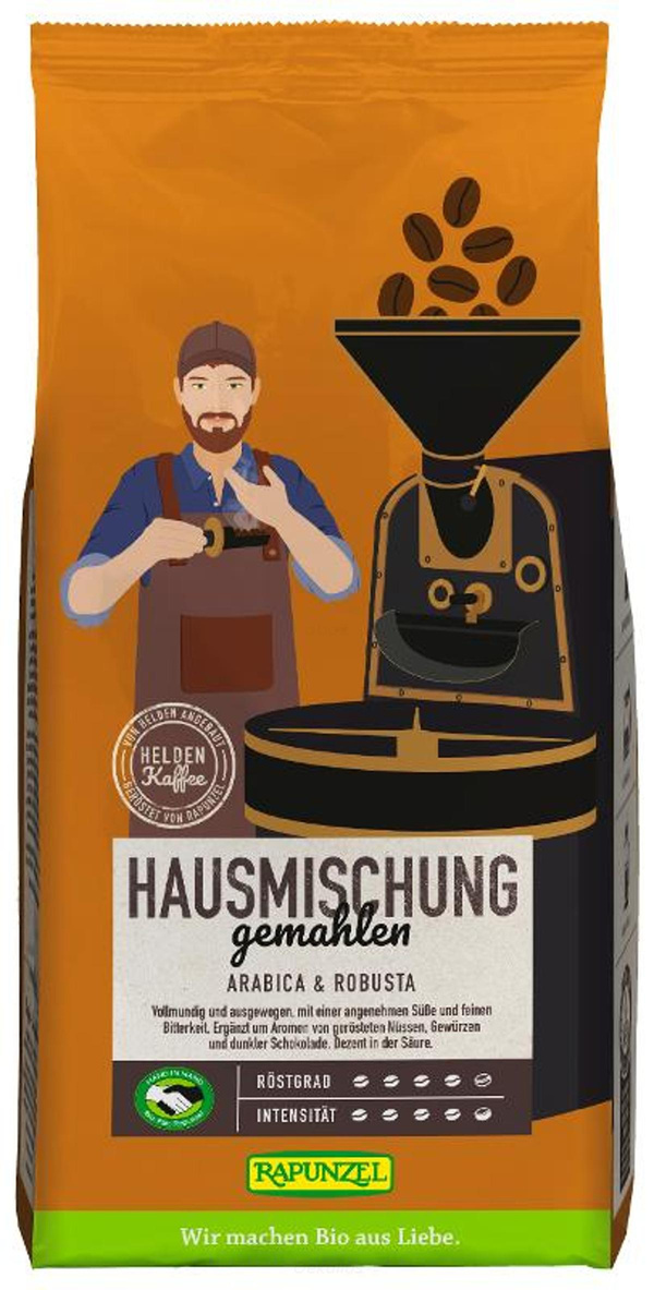 Produktfoto zu Heldenkaffee Hausmischung gem. 500g