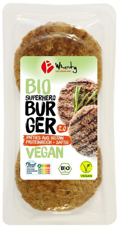 Produktfoto zu Superhero Burger Wheaty