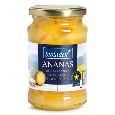 Produktfoto zu Ananasstücke 345g