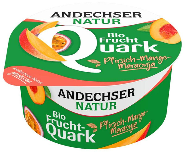 Produktfoto zu Fruchtquark Pfirsich Mango Maracuja