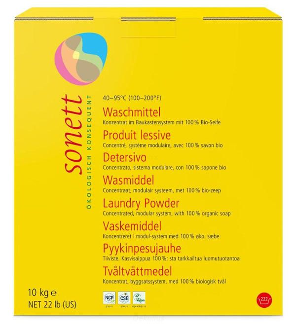 Produktfoto zu Waschmittel Pulver Konzentrat 10kg