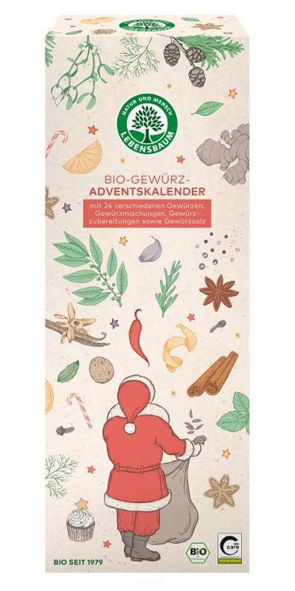 Produktfoto zu Gewürz Adventskalender