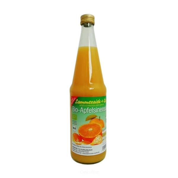 Produktfoto zu Apfelsinensaft Lammersiek