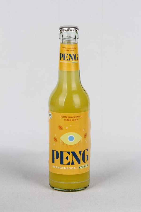 Produktfoto zu Orangensoda mit Koffein 0,33l