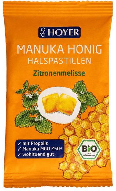 Produktfoto zu Manukahonig Halspastillen