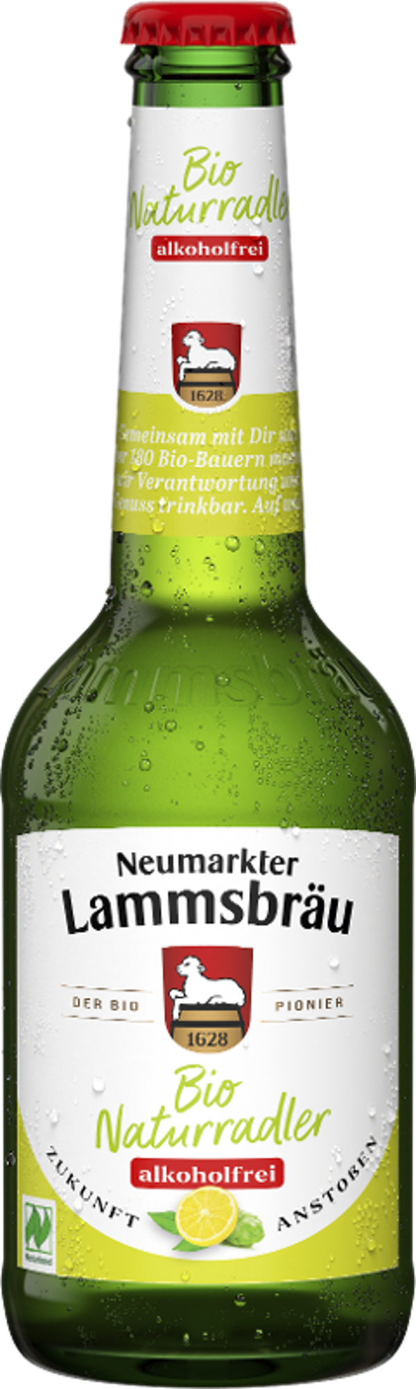 Produktfoto zu Lammsbräu NaturRadler alkoholfrei