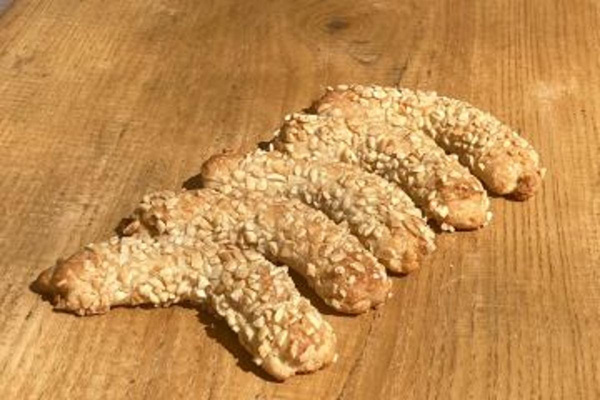Produktfoto zu 4 Mandelhörnchen (Hofbauernhof)