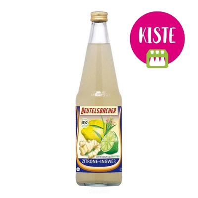 Produktfoto zu Zitrone Ingwer Mix KISTE (6 x 0,7l)