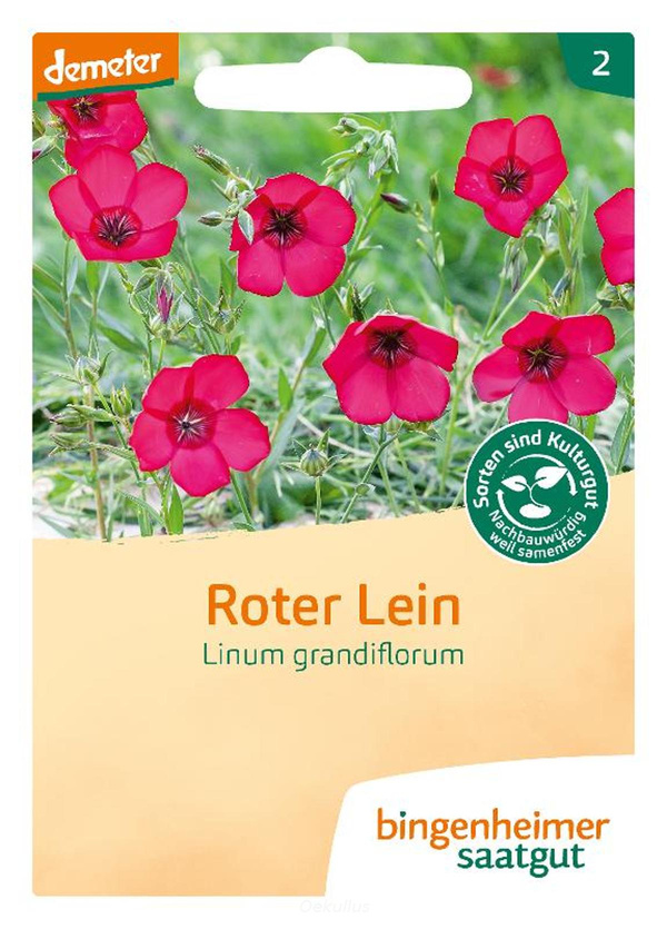 Produktfoto zu Roter Lein (Saatgut)