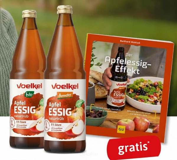 Produktfoto zu KISTE Apfelessig (Buch gratis)
