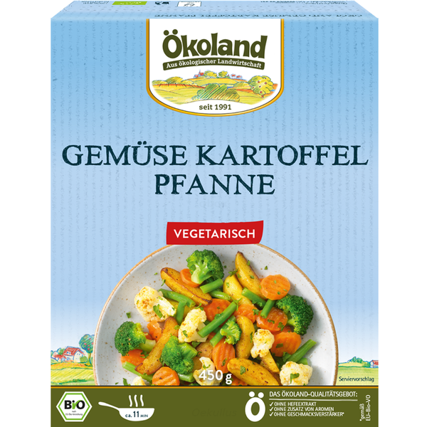 Produktfoto zu Gemüse Kartoffel Pfanne