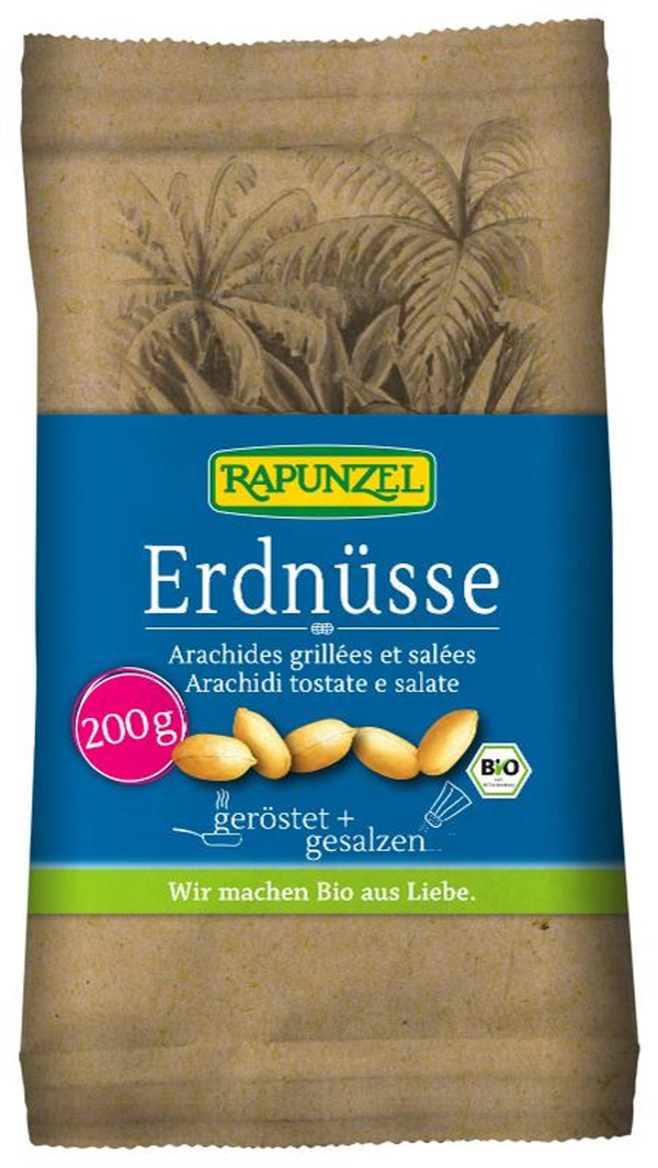 Produktfoto zu Erdnüsse geröstet & gesalzen (groß)