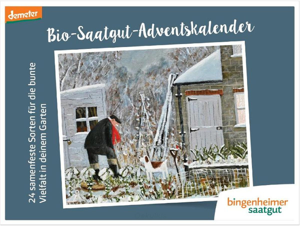 Produktfoto zu Saatgut Adventskalender Garten