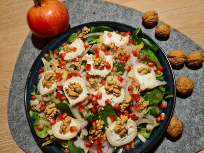Herbstlicher Feldsalat