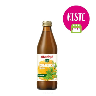Produktfoto zu Kombucha Original KISTE (10 x 0,33l)