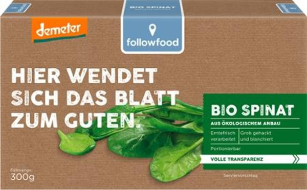 Produktfoto zu Blattspinat (300g)