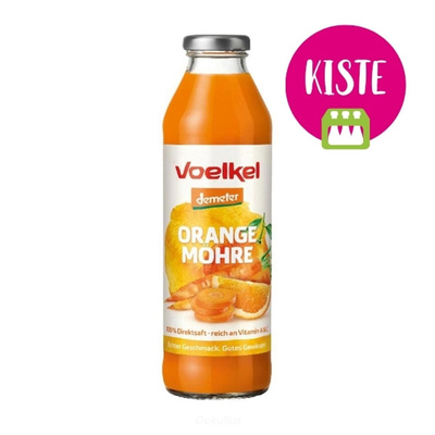 Produktfoto zu Orangen Möhrensaft KISTE (8x0,5l)