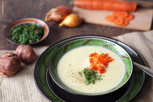 Topinambur-Cremesuppe