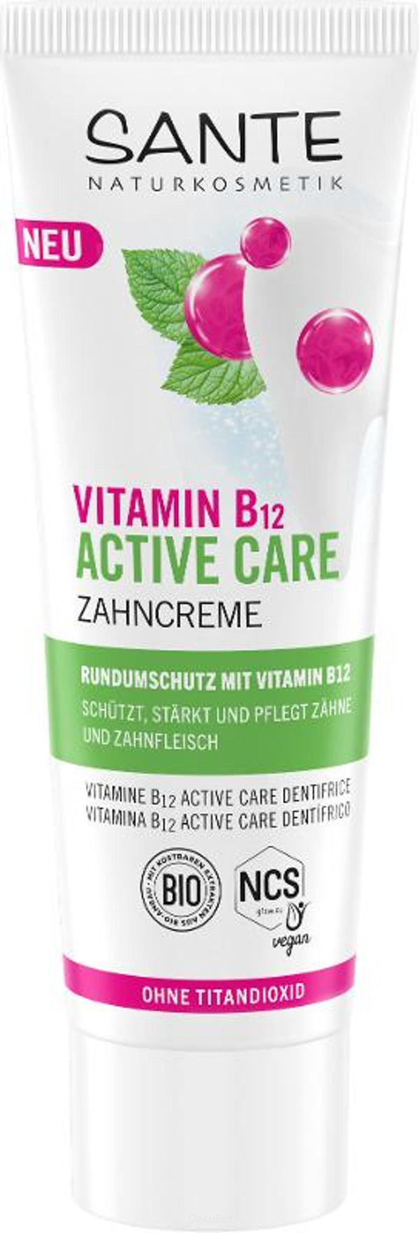Produktfoto zu Zahncreme B12