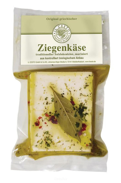 Produktfoto zu Ziegensalzlakenkäse mariniert