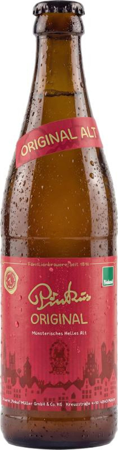 Produktfoto zu Pinkus Alt KISTE (8 x 0,5l)