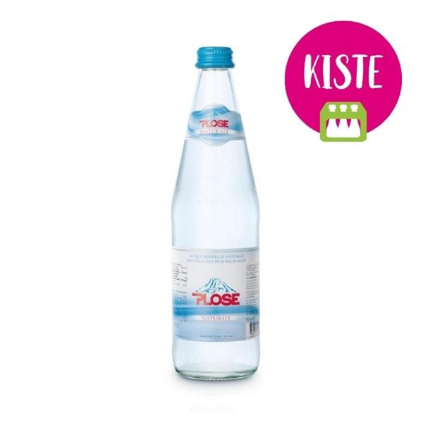 Produktfoto zu Plose Naturell KISTE (6x1,0l)