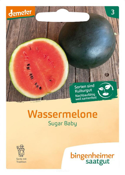 Produktfoto zu Wassermelone "Sugar Baby" (Saatgut)