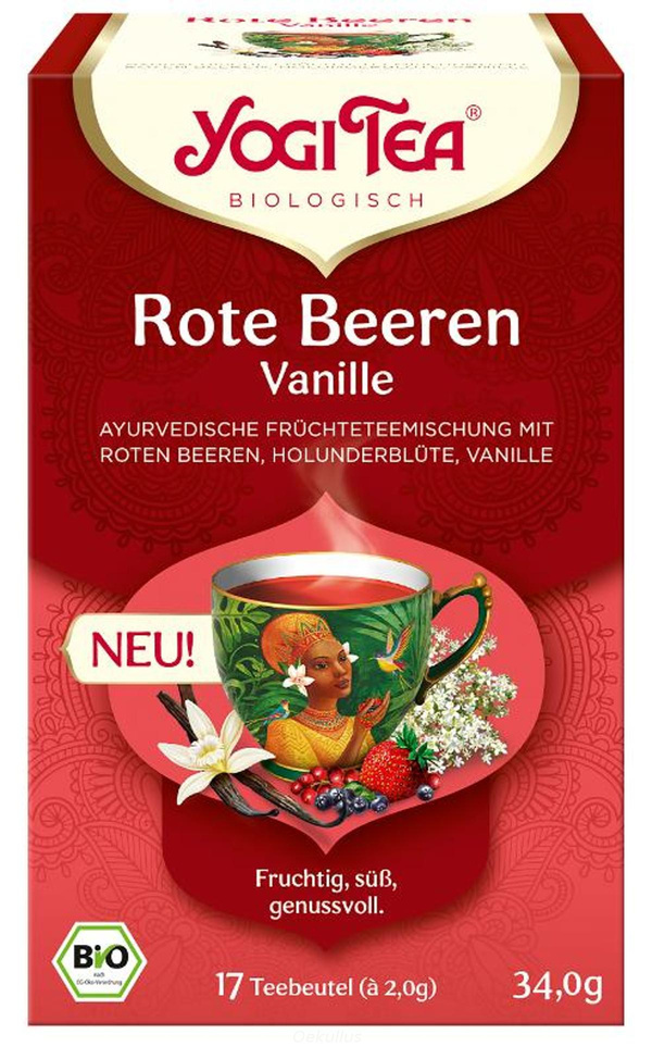 Produktfoto zu Yogi Tea Rote Beeren & Vanille