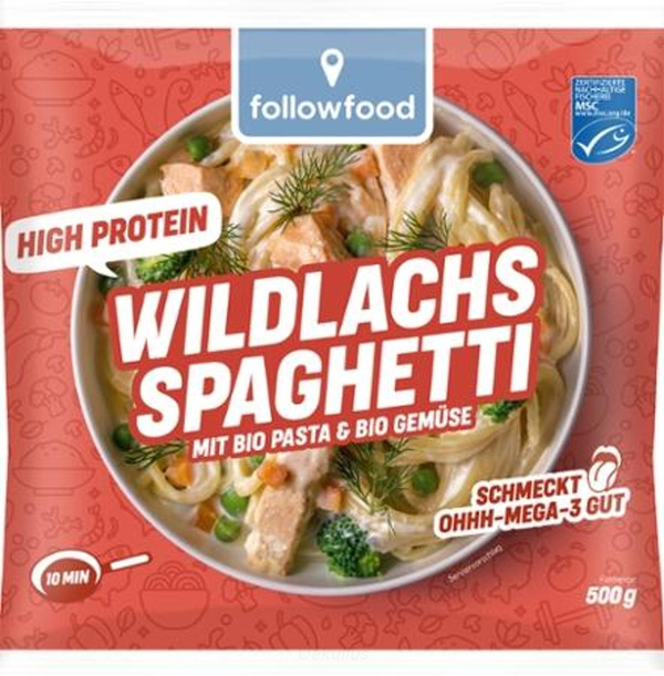 Produktfoto zu Wildlachs Spaghetti
