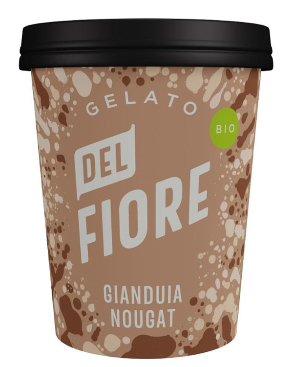 Produktfoto zu Eiscreme Gianduia Nougat (500ml)