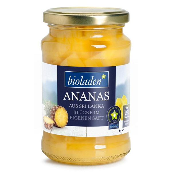 Produktfoto zu Ananasstücke 345g