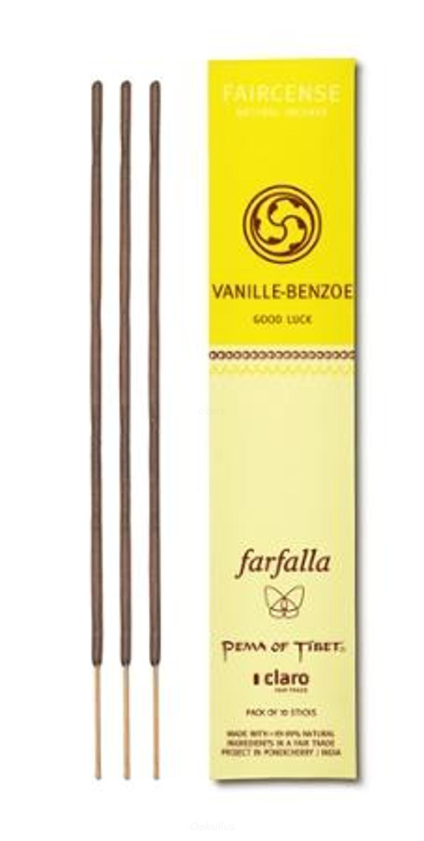 Produktfoto zu Räucherstäbchen Vanille Benzoe (10 St.)