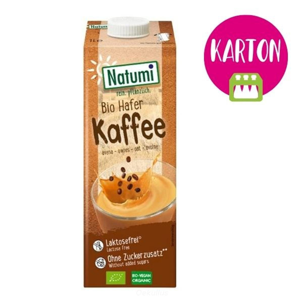 Produktfoto zu Haferdrink Kaffee KARTON (6 x 1l)