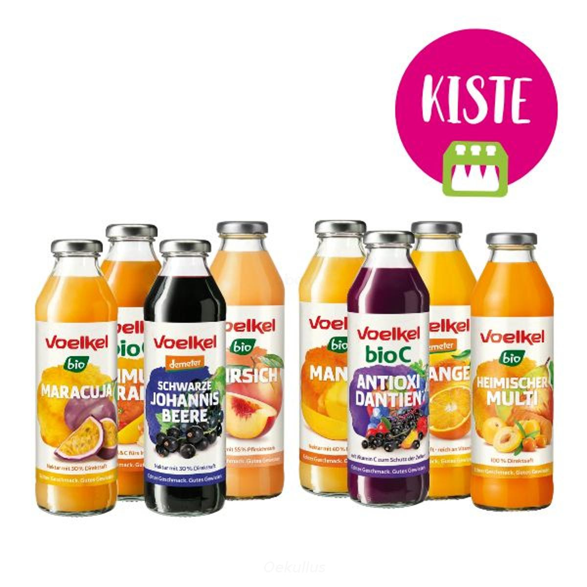 Probier Kiste Säfte Voelkel (8x0,5l)