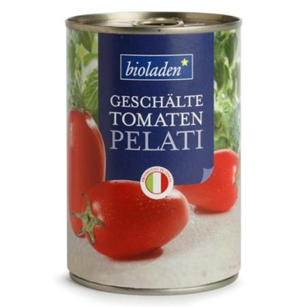 Produktfoto zu b*geschälte Tomaten Pelati 400g