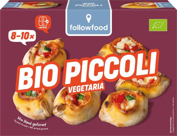 Produktfoto zu Piccoli Pizzasnack Vegetaria (9 Stk.)