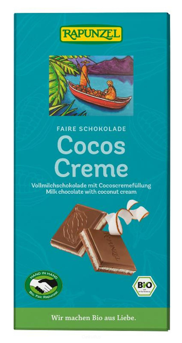 Produktfoto zu Cocos-Creme Schokolade
