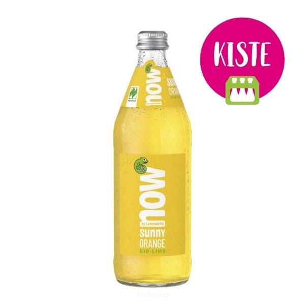Produktfoto zu now Sunny Orange KISTE (10 x 0,5l)