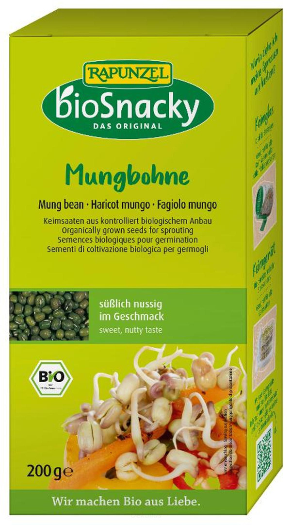 Produktfoto zu Mungbohnen-Keimsaat für Sprossen
