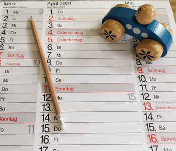 Lieferterminverschiebung Ostern 2025