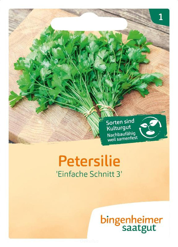 Produktfoto zu Petersilie glatt (Saatgut)