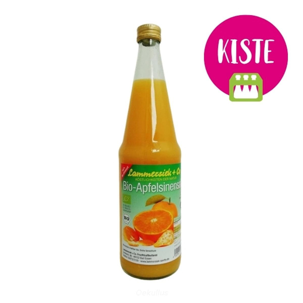 Produktfoto zu Lammersiek Apfelsinensaft KISTE (6x0,7 l)