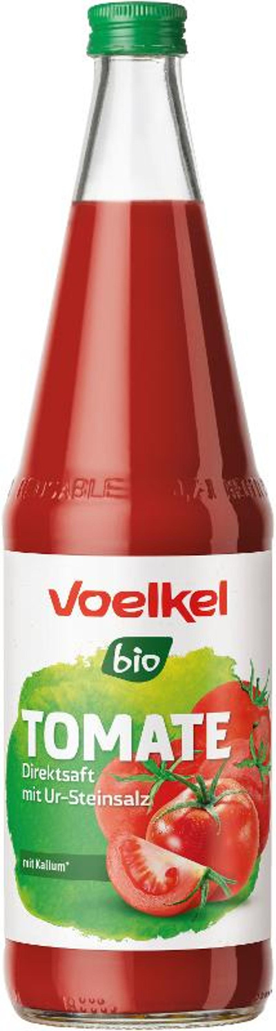 Produktfoto zu Tomatensaft Flasche Voelkel