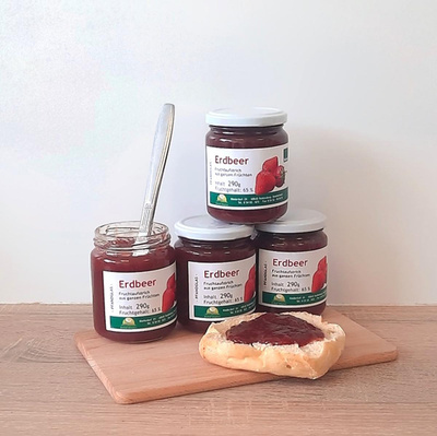 Produktfoto zu Erdbeer Fruchtaufstrich