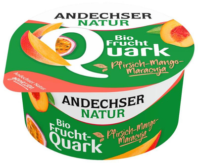 Produktfoto zu Fruchtquark Pfirsich Mango Maracuja