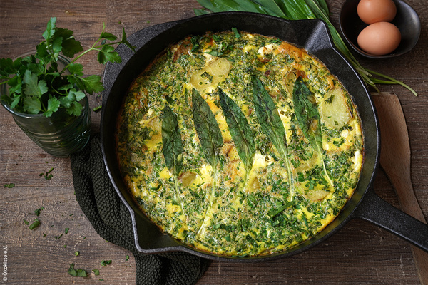 Bärlauch-Frittata