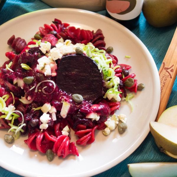 Ofen-Kürbis mit Feta