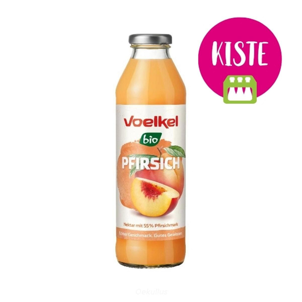 Produktfoto zu Pfirsich Nektar KISTE (8x0,5l)
