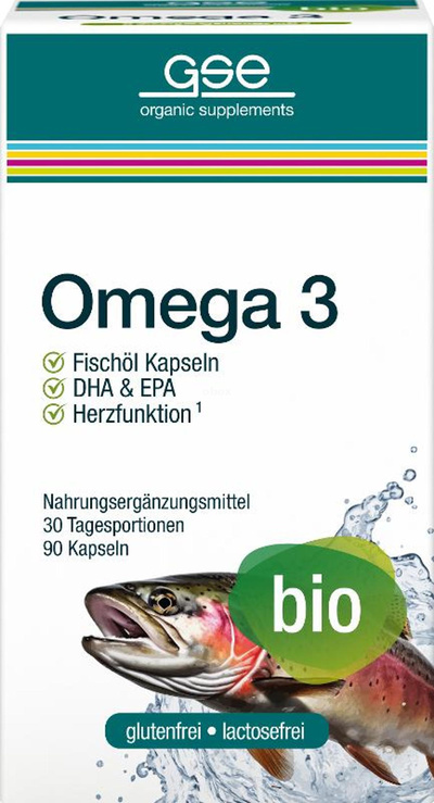 Produktfoto zu Omega 3 Fischöl Kapseln