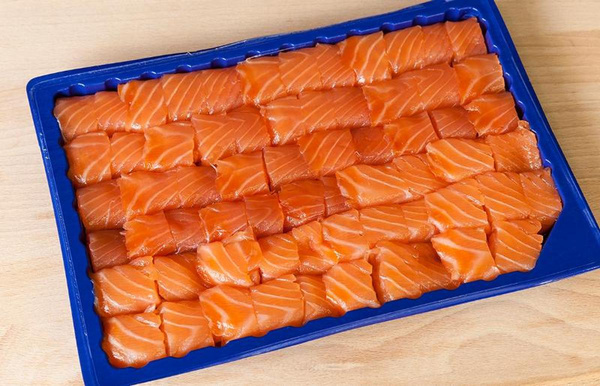 Produktfoto zu Lachs-Häppchen geräuchert (500 g)